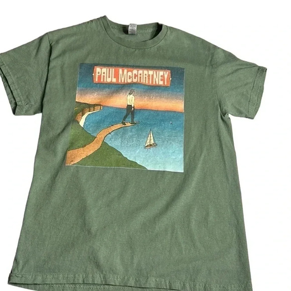 Paul McCartney “GOT BACK “ North America tour 2022 Green  Cotton t shirt ! - Picture 12 of 15